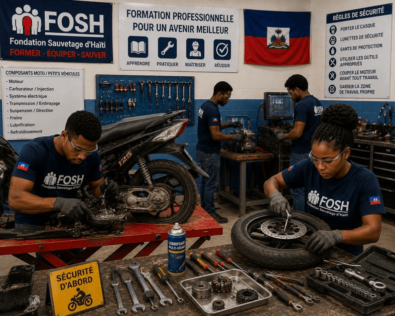 Reparasyon Moto & Ti Machin